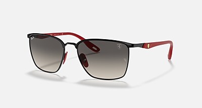 RB3673M SCUDERIA FERRARI COLLECTION Sunglasses in Black and Grey