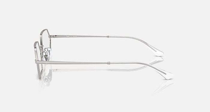 YEVI OPTICS Eyeglasses with Silver and Clear (56-18) - RB6528