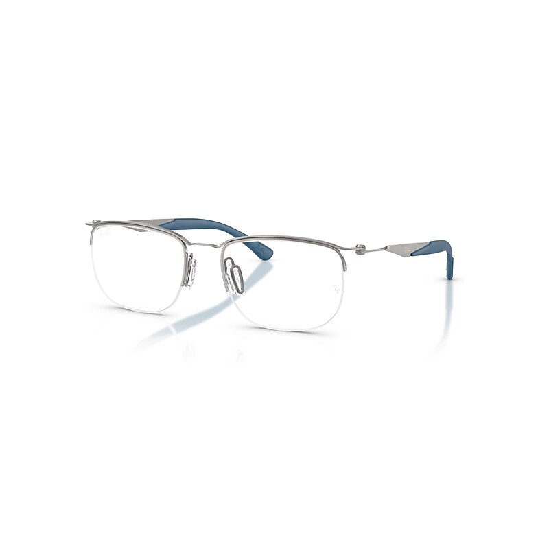 Ray-Ban  Optics Gunmetal Montura Transparente Lentes Polarizado 54-19, RB7552