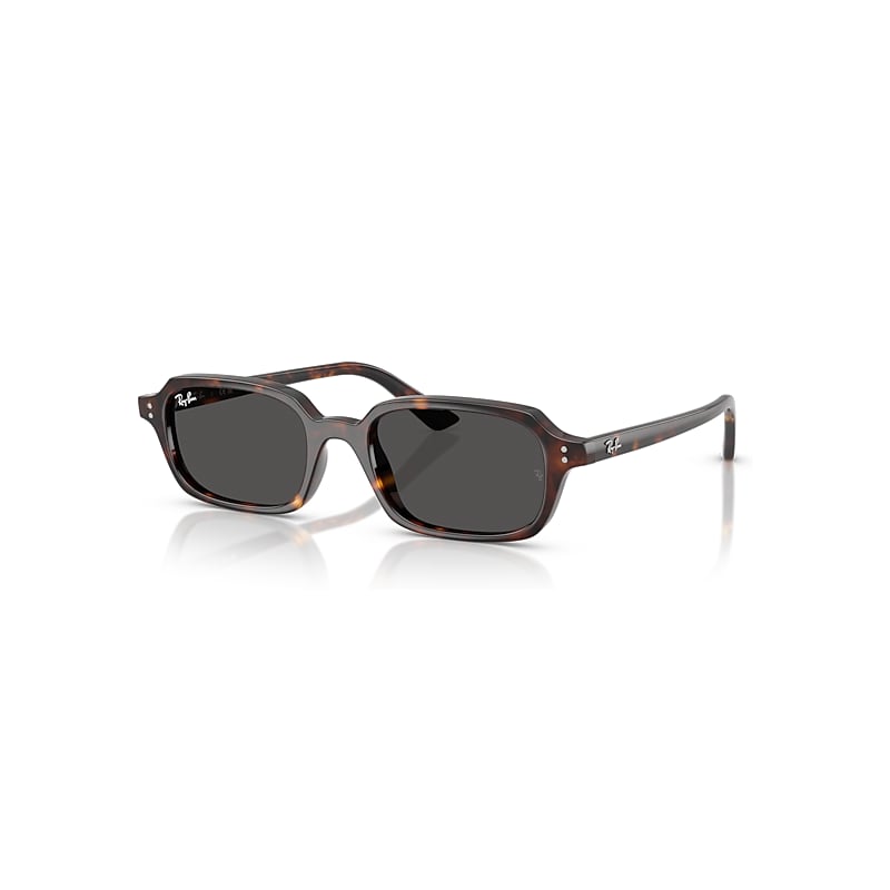 Ray-Ban Sunglasses  Zuri Bio-Based - Havana Frame Grey Lenses 52-19, RB4455