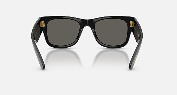 MEGA WAYFARER BLACKED OUT COLLECTION Sunglasses in Black and Ultra