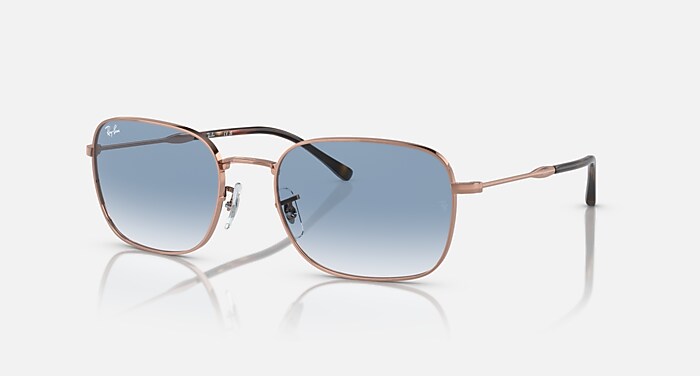 RB3706 Sunglasses in Rose Gold and Blue (54-20) - RB3706 | Ray-Ban® US