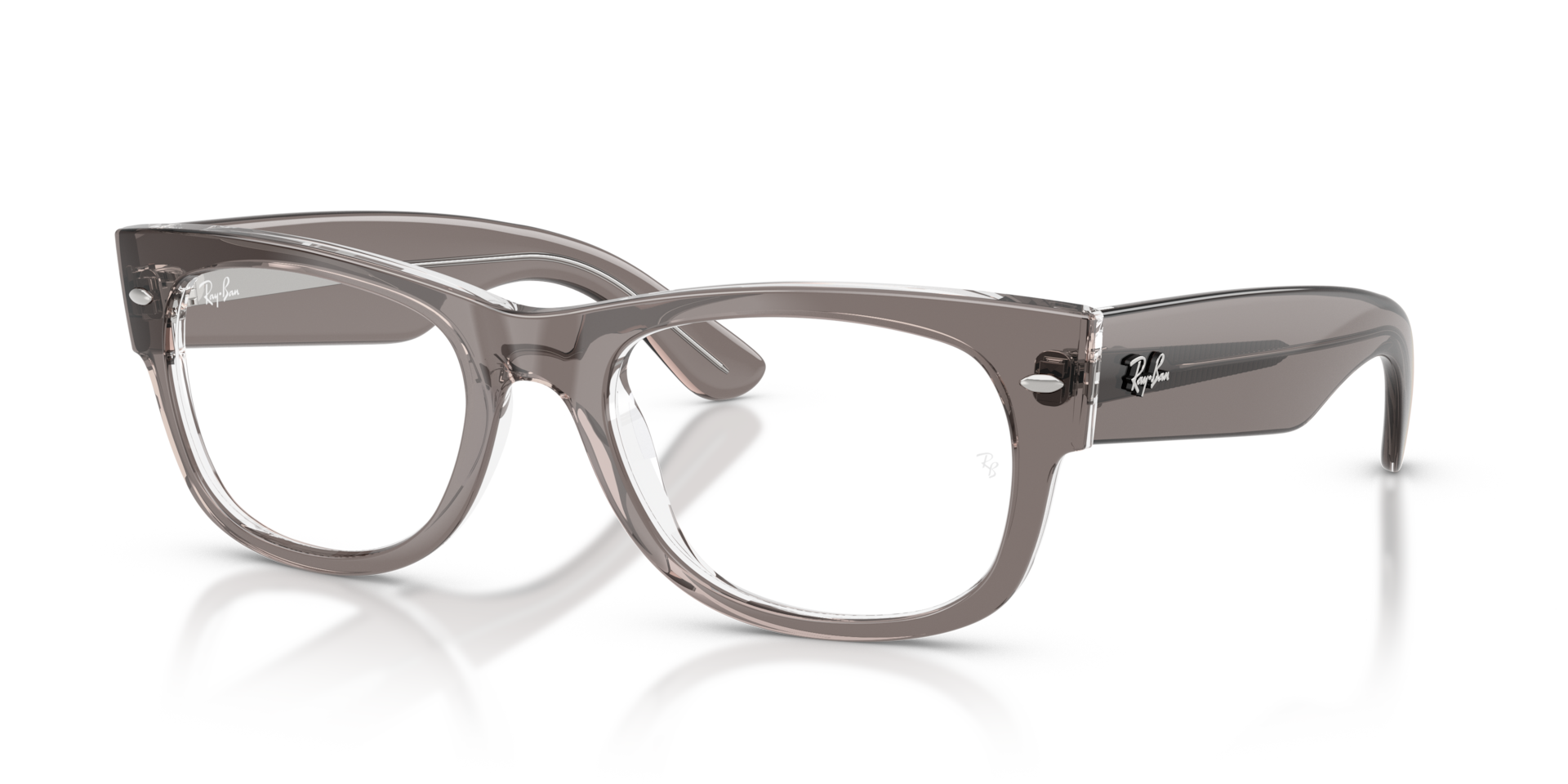MEGA WAYFARER II OPTICS Eyeglasses with Transparent Grey and Clear