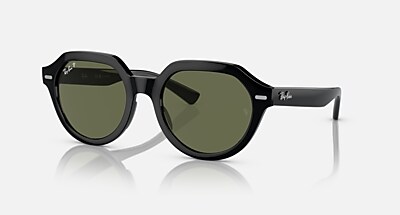 GINA Sunglasses in Light Havana On Multicolor and Clear Gradient