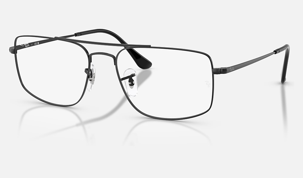 EXPLORER III OPTICS Eyeglasses with Black and Clear (58-18