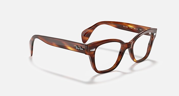 RB0880 OPTICS Eyeglasses with Striped Havana Frame - RB0880 | Ray