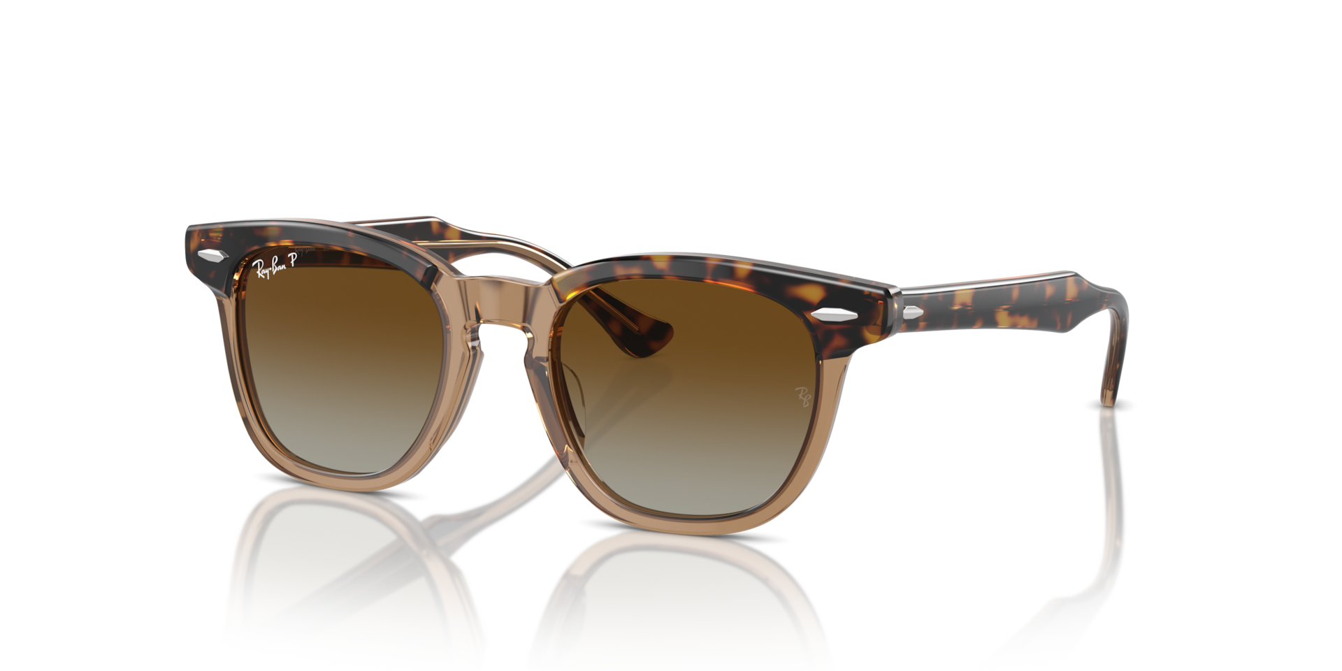 Ray-Ban Rb9098s Kids Lunettes De Soleil - Monture Havana Sur Transparent Verres Brun 45-18 polariss 126 €