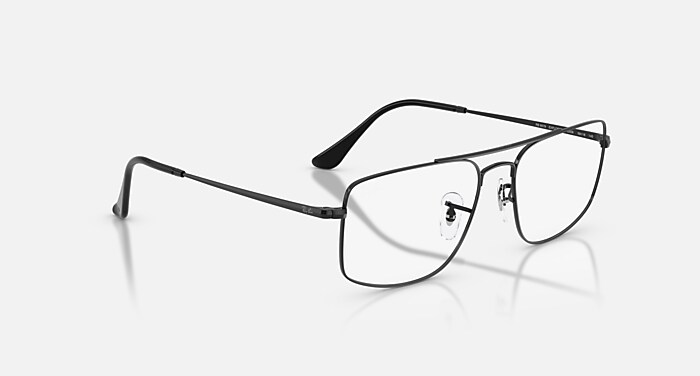 その他 RAY EXPLORER III OPTICS Óculos de Grau Preto e Transparente (56-18