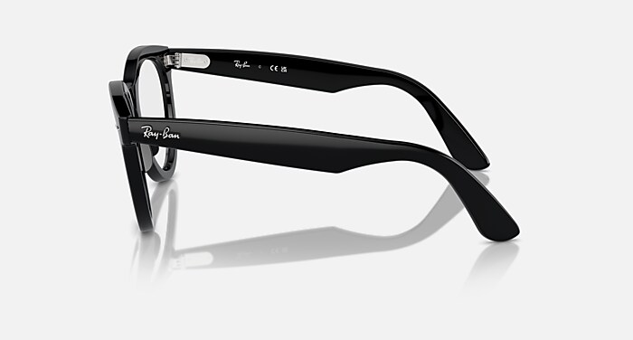 WAYFARER WAY OPTICS メガネ ブラック と クリア (51-21) - RB2241VF