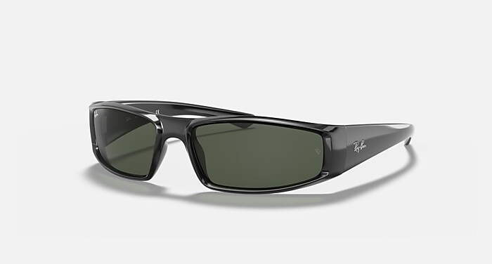 Black 搭G-15 Green 的RB4335 太陽眼鏡- RB4335 | Ray-Ban® 雷朋
