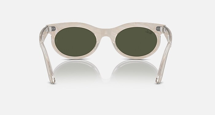 WAYFARER OVAL CHANGE Sunglasses in Photo Waves Grey and Green (53