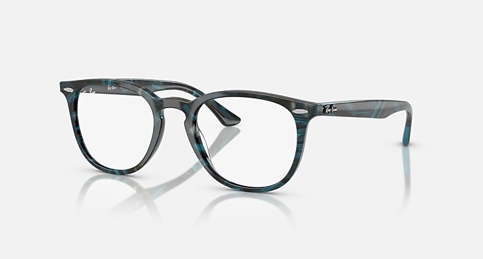 RB7159 OPTICS Eyeglasses with Transparent Fantasy Brown & Yellow