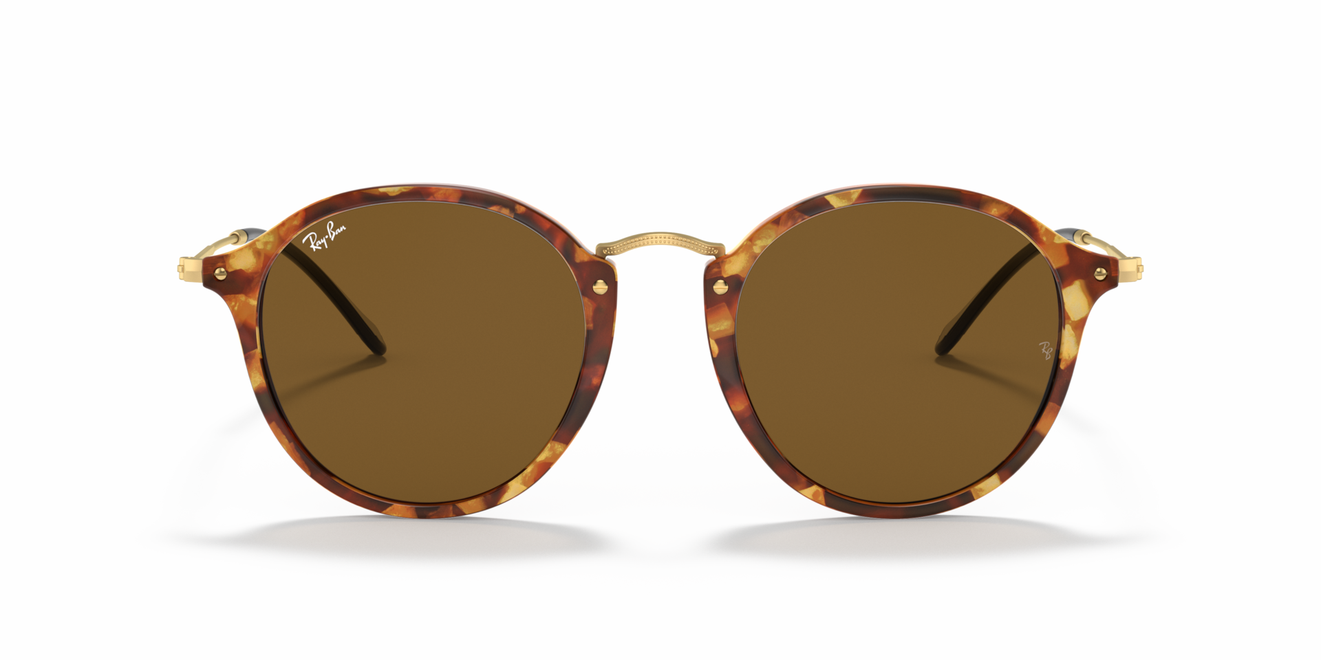 美品］Ray-Ban 鼈甲 ラウンドフレック RB2447 ROUND レイバン Ray-Ban