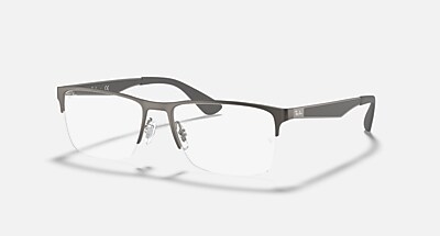 RB6335 OPTICS ポラライズド（偏光） メガネ ガンメタル と クリア (54