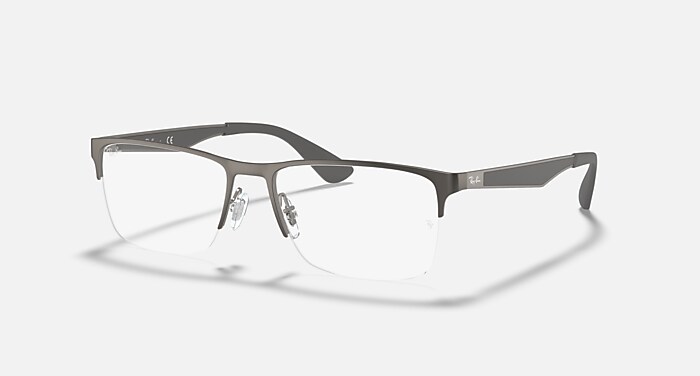 RB6335 OPTICS ポラライズド（偏光） メガネ ガンメタル と クリア (54