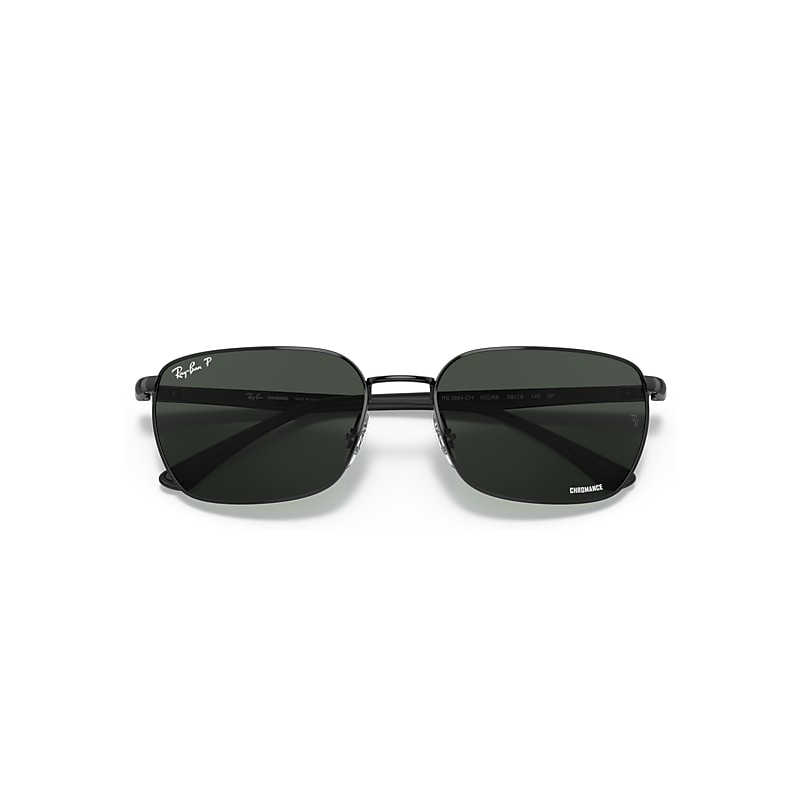 RB3684 POLARIZED+ LENSES Polarized Sunglasses in Black and Dark
