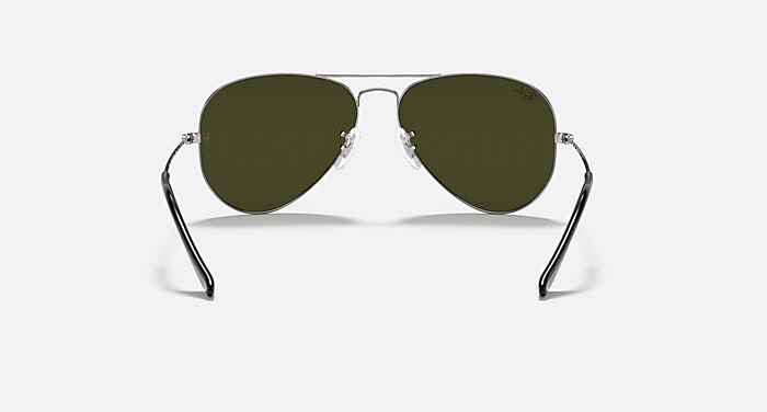 AVIATOR MIRROR Sunglasses in Silver and Grey (62-14) - RB3025