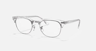 CLUBMASTER OPTICS Eyeglasses with Black On Silver Frame - RB5154