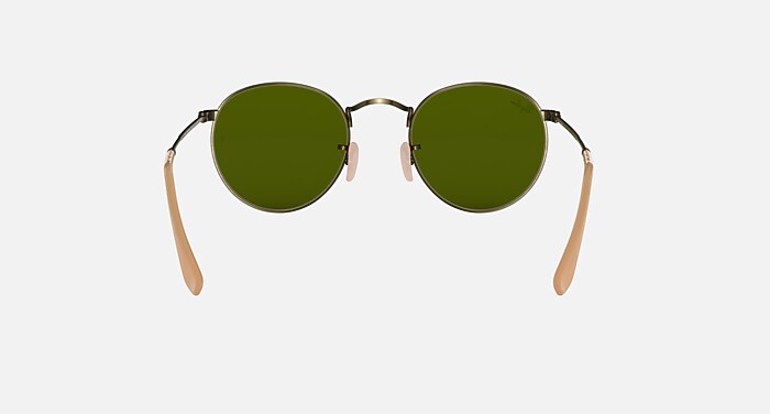 ROUND FLASH LENSES Sunglasses in Bronze-Copper and Lilac Mirror