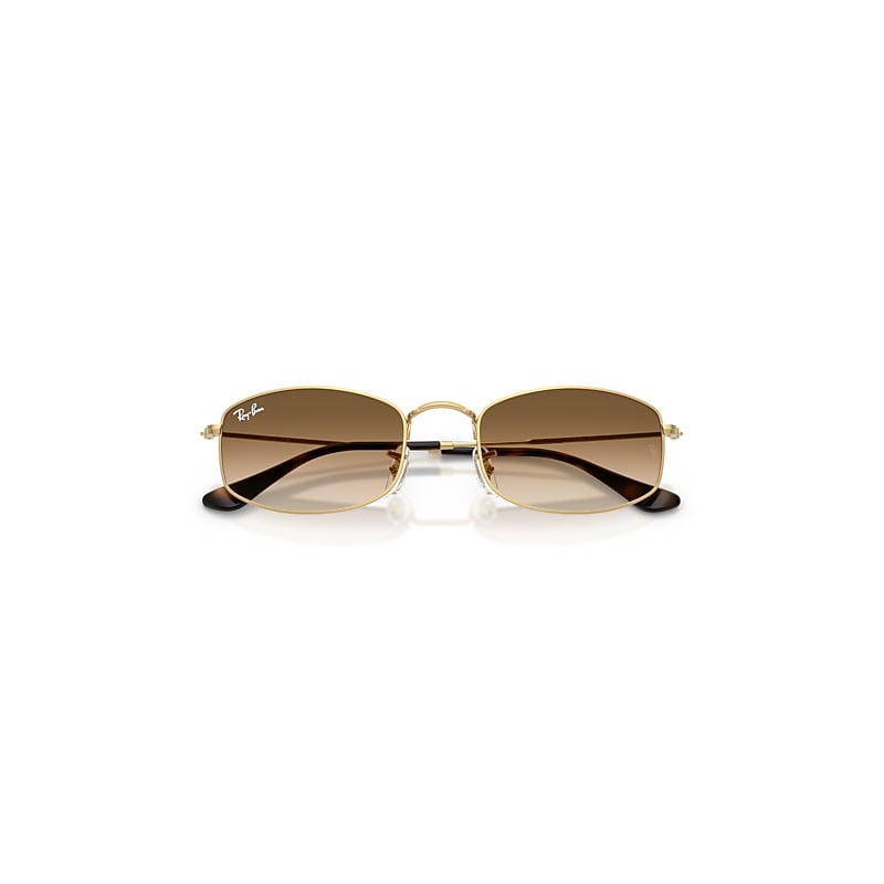 RB3832 Sunglasses in Arista Gold and Clear Gradient Brown (52-21