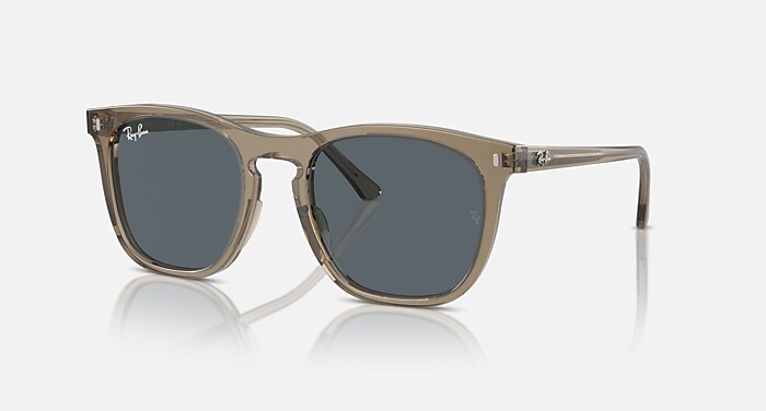RB2210 Sunglasses in Café translúcido and Blue (53-21) - RB2210