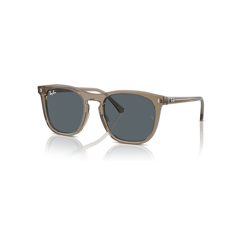 Ray-Ban Rectangle Square Sunglasses - Acetate - Blue - Image 6