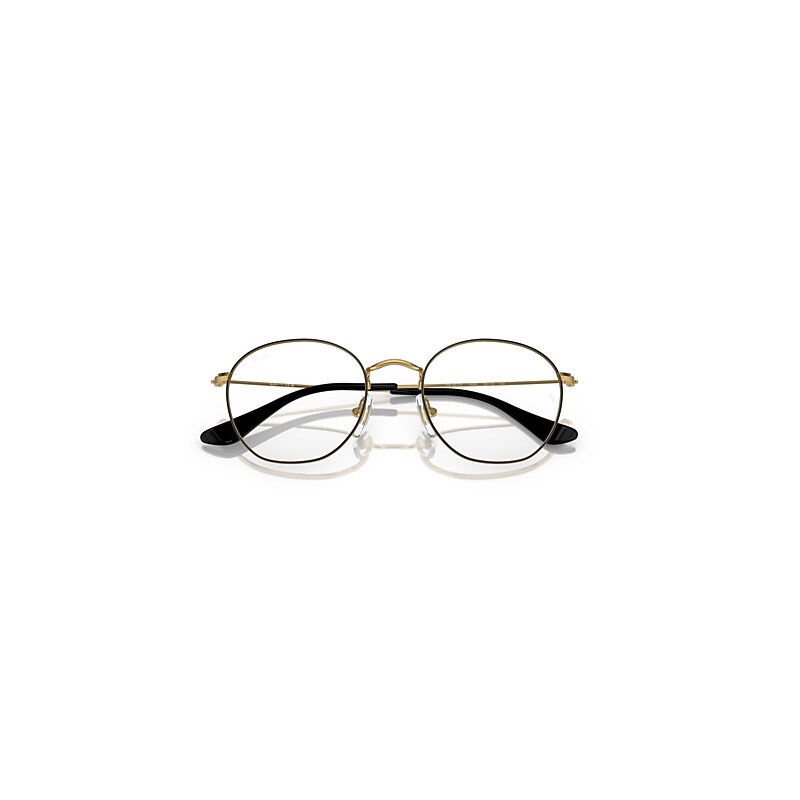 Ray-Ban Kids RY9572V Junior Rob Kids Asian Fit Kids's Glasses, Black, Size 46