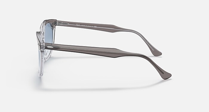 HAWKEYE Sunglasses in Grey On Transparent and Clear Blue - RB2298