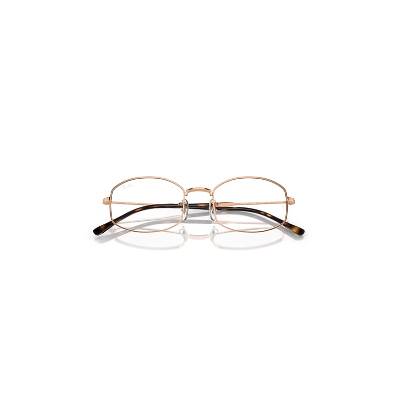Ray-Ban  Eyeglasses Rose Gold Frame  Lenses Polarized 50-20