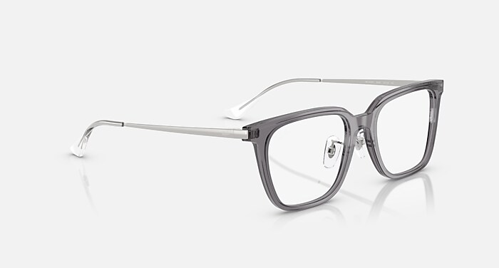 RB5442D OPTICS Eyeglasses with Transparent Grey and Clear (52-18
