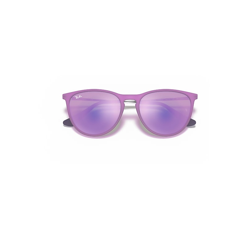 Ray-Ban Kids RJ9060S Junior Erika 70084V Kids' Sunglasses Purple Size 50