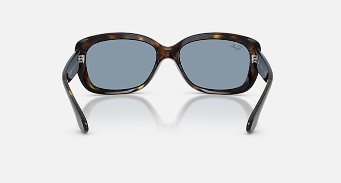 JACKIE OHH Sunglasses in Light Havana and Blue (58-17) - RB4101