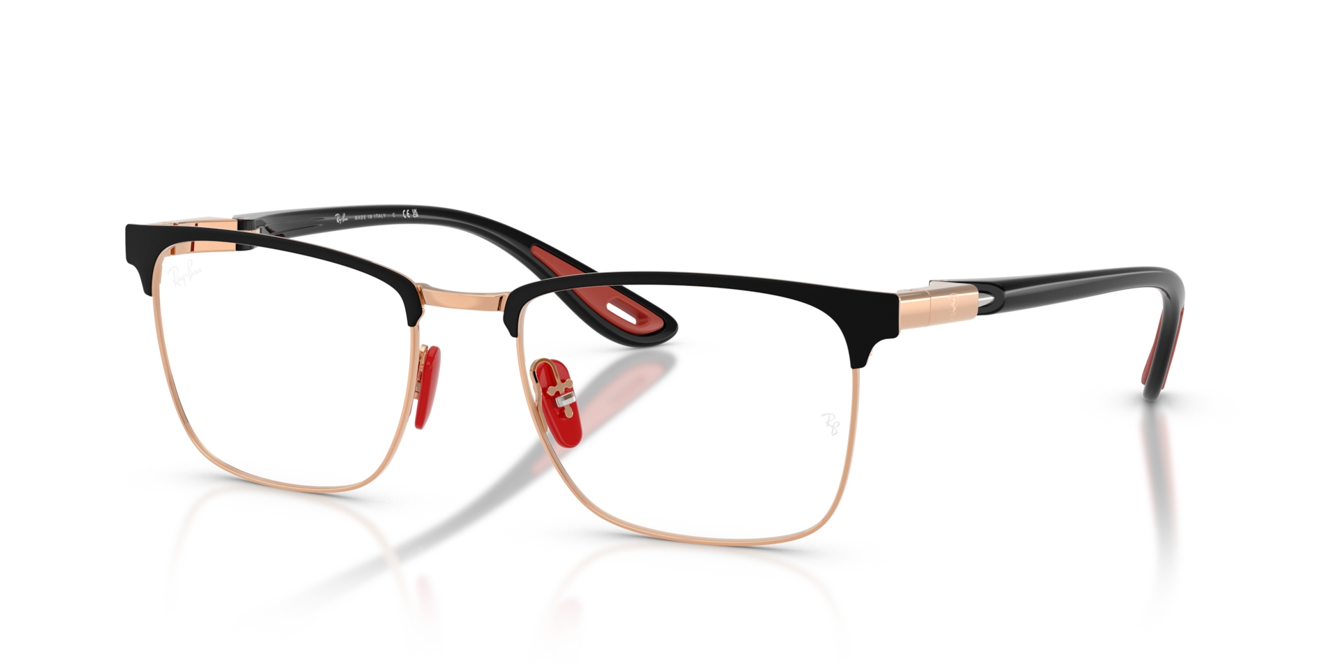 RB6621M OPTICS SCUDERIA FERRARI COLLECTION Eyeglasses with Black