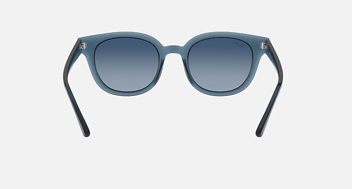 RB4324 Sunglasses in Transparent Dark Blue and Azure/Blue Gradient