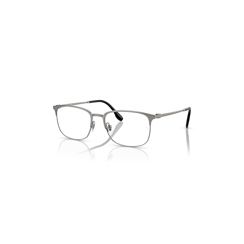 Ray-Ban Eyeglasses   Optics - Gunmetal Frame Clear Lenses Polarized 56-18, RB6494