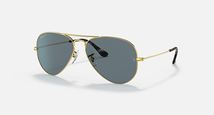 JULY 4TH LIMITED EDITION Sunglasses in Gold and Dark Blue