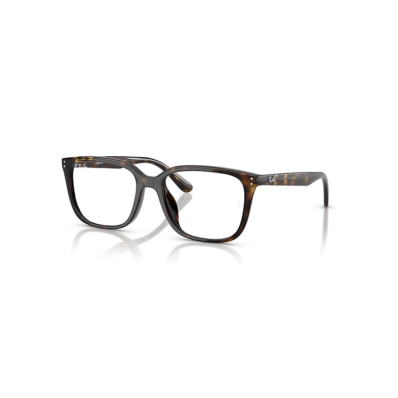 Ray-Ban Eyeglasses Optics - Havana Frame Clear Lenses Polarized 55-18, RB7248D - Image 1