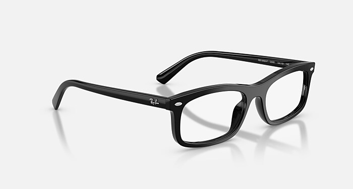 RayBan レイバン RB5450F-2000-54   メガネ  ブラック RB5450 OPTICS メガネ ブラック と クリア (54-19) - RB5450F