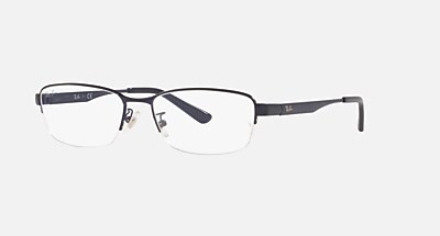 RB6453 OPTICS メガネ ガンメタル と クリア (55-17) - RB6453D
