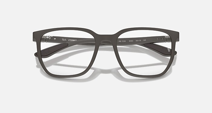 RB7235 OPTICS Eyeglasses with Sand Brown and Clear (53-19