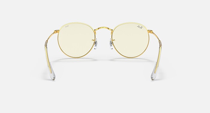 ROUND BLUE-VIOLET LIGHT CLEAR EVOLVE - Everglasses - RB3447 | Ray-Ban®
