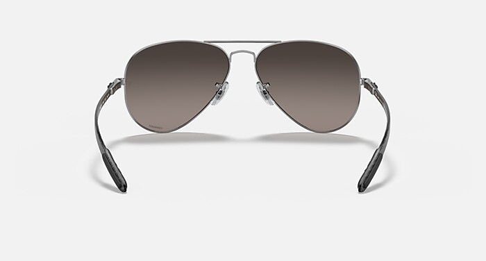 RB8317 POLARIZED+ LENSES Sunglasses in Silver and Silver