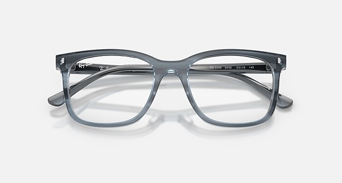 RB5446 OPTICS Eyeglasses with Striped Blue Frame - RB5446 | Ray