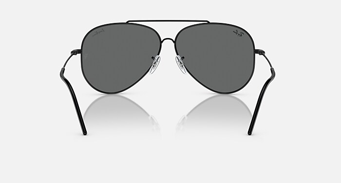 LENNY KRAVITZ X AVIATOR REVERSE Sunglasses in Black and Dark Grey