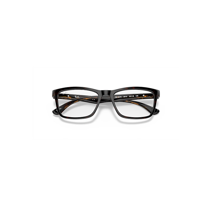 Ray-Ban RX5279 Highstreet 2012 Men's Glasses Tortoiseshell Size 53 - Blue Light Block Available