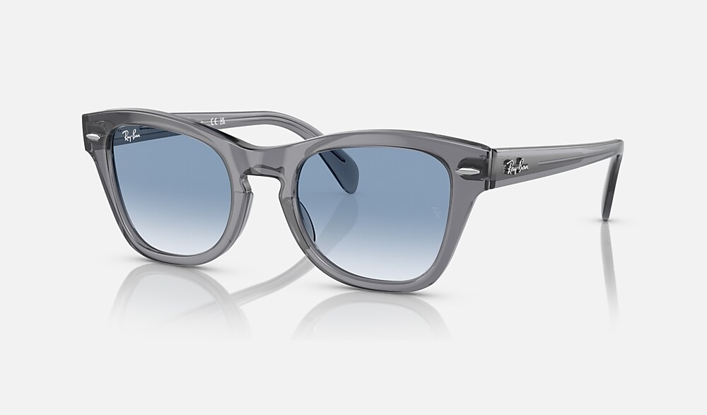 RB0707S Sunglasses in Transparent Grey and Blue (50-21) - RB0707S
