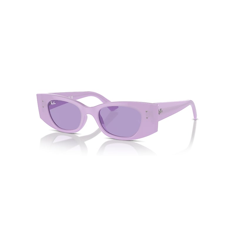 Ray-Ban Sunglasses  Kat Bio-Based - Lilac Frame Violet Lenses 49-20, RB4427