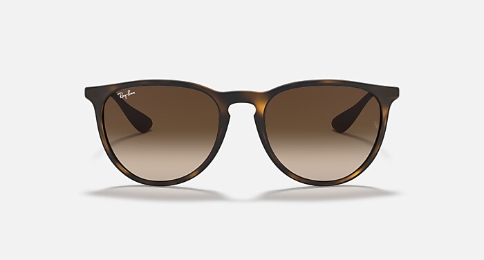 ERIKA CLASSIC Sunglasses in Rubber Havana and Brown (54-18  display picture 2