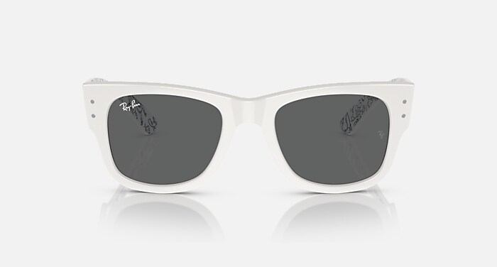 Mega Wayfarer Disney 100th Anniversary Sunglasses in White Frame