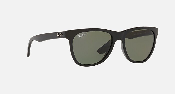 RB4184 Polarized Sunglasses in Black and G-15 Green Polarized (54